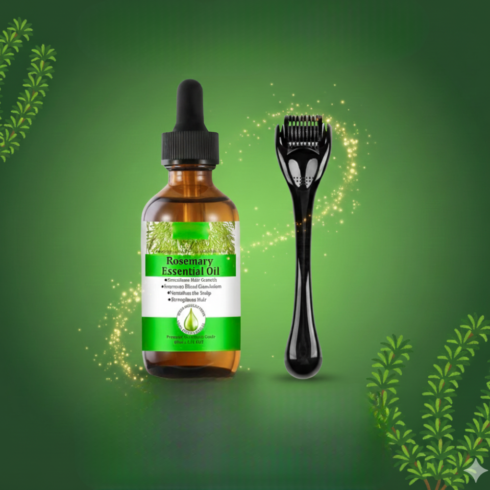 ROSMARY ESSENTIAL GROWTH OIL & DERMAROLLER